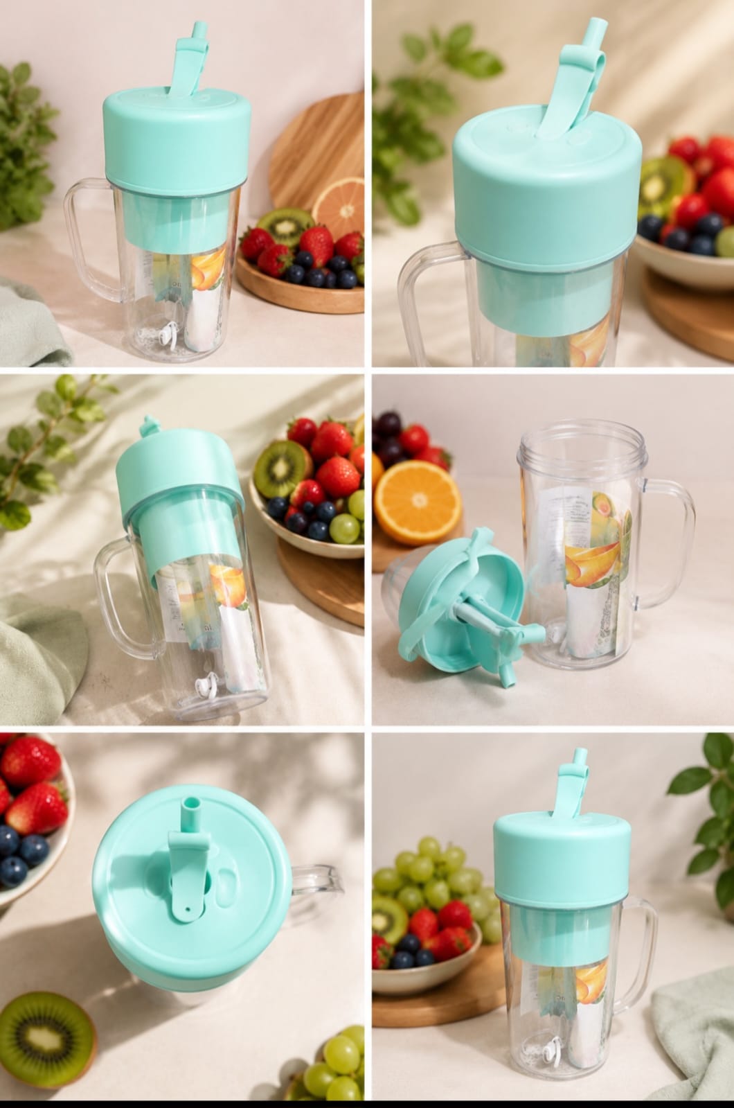 Mini Licuadora Portátil USB Recargable | Smoothies en segundos 🥤