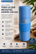 Mate Autocebante Térmico con Bombilla Reutilizable | Frío y Caliente 🧉